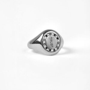 Ink Story - Trust - argent et zircones